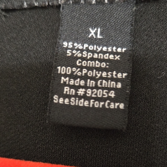 Elegant Black Top with Floral Sleeves - Picture 3 of 3